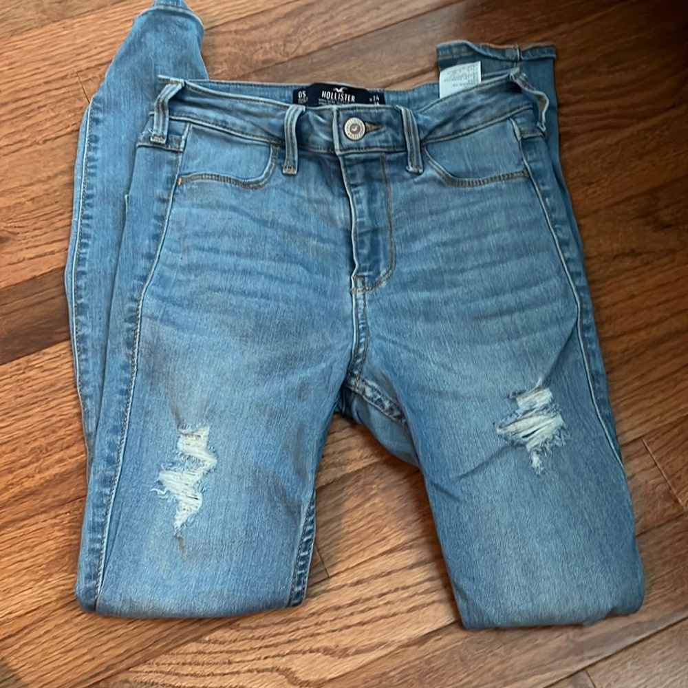 hollister high rise jean legging